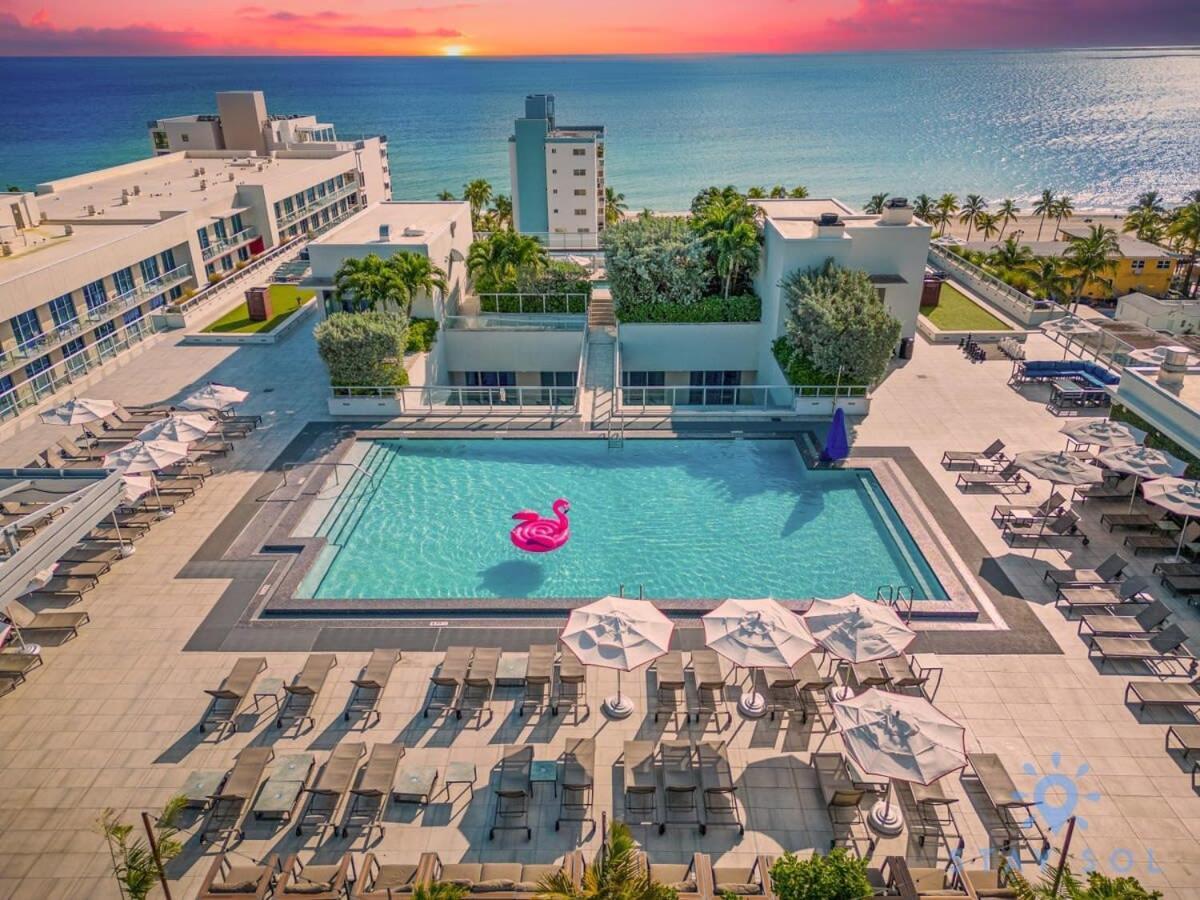 Ocean View - Balcony - Hollywood Beach Broad-Walk Esterno foto