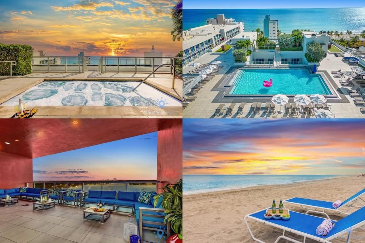 Ocean View - Balcony - Hollywood Beach Broad-Walk Esterno foto