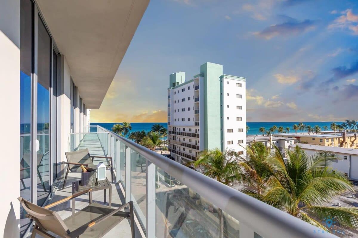 Ocean View - Balcony - Hollywood Beach Broad-Walk Esterno foto