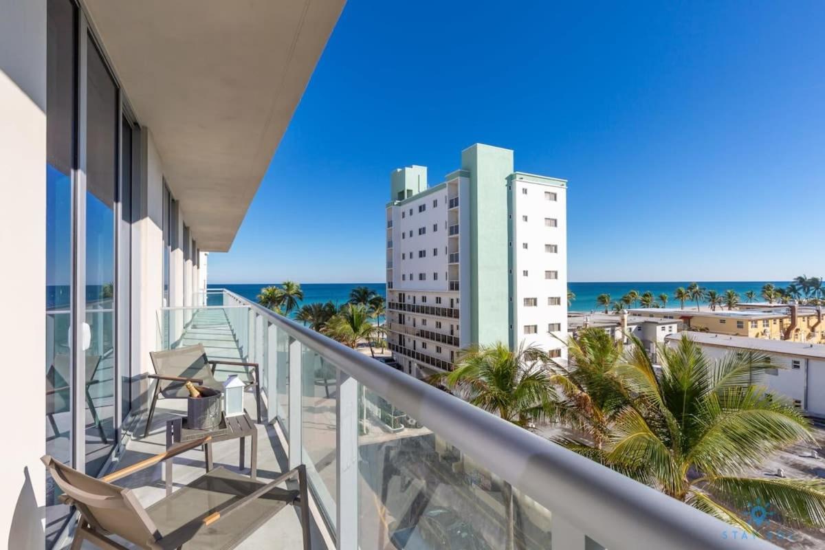 Ocean View - Balcony - Hollywood Beach Broad-Walk Esterno foto